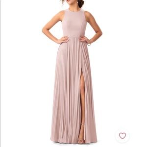 Azazie Lindie Dusty Rose Bridesmaids Dress